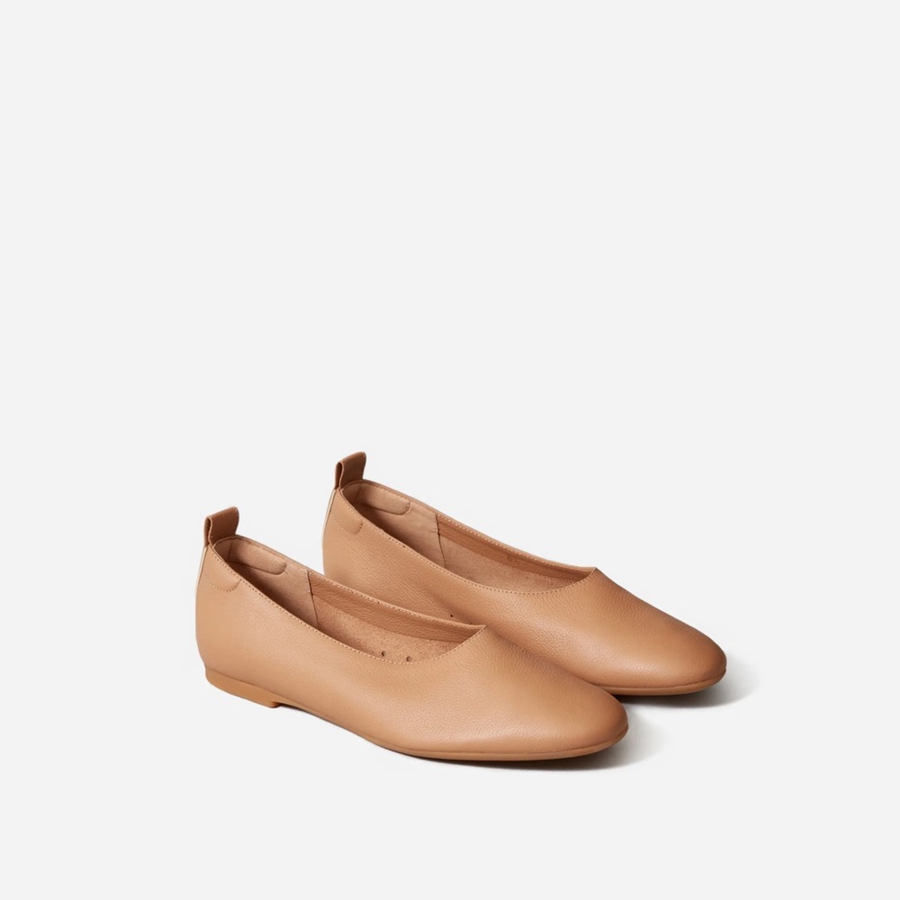 COPY - Everlane Italian leather day glove flats.